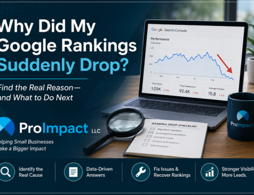 Why Did My Google Rankings Suddenly Drop?